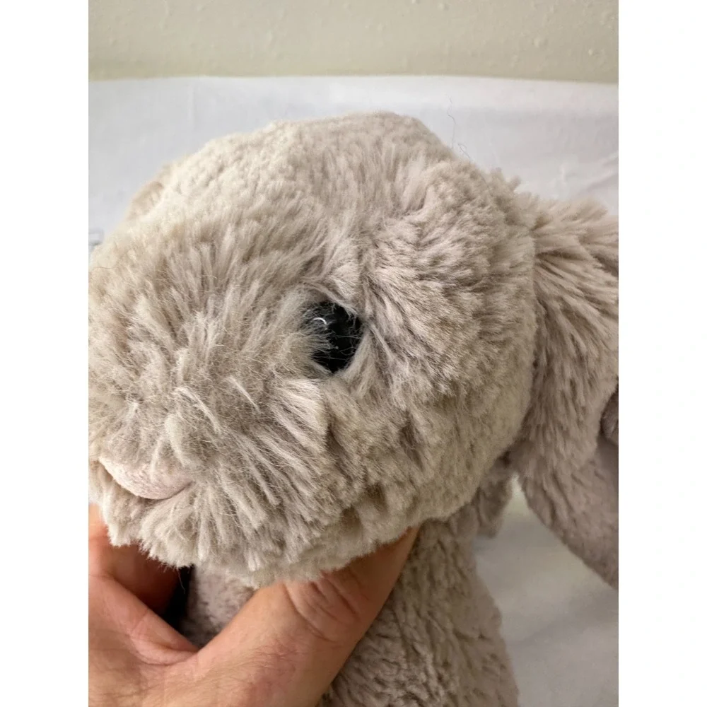 Jellycat Bashful Bunny Beige Plush Stuffed animal  12 in Authentic